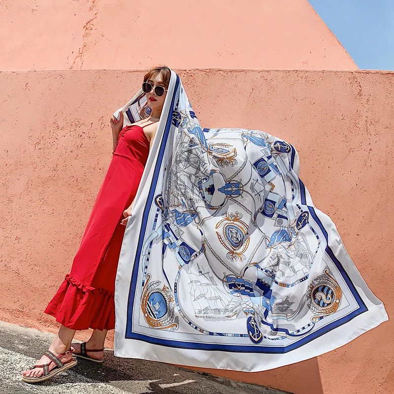 Large Beach Sarong Wrap Sun Protection