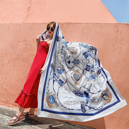 Large Beach Sarong Wrap Sun Protection