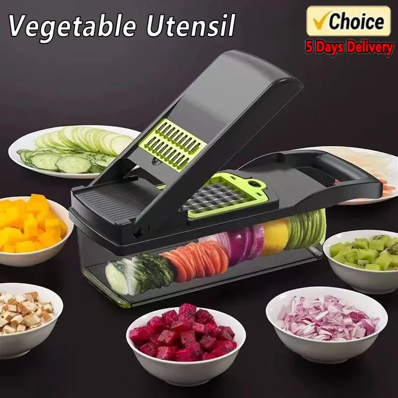 Multifunctional 14 16 Piece Vegetable Slicer Set
