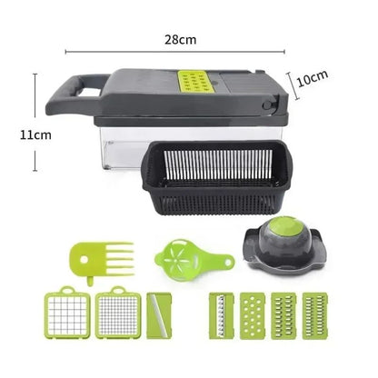 Multifunctional 14 16 Piece Vegetable Slicer Set