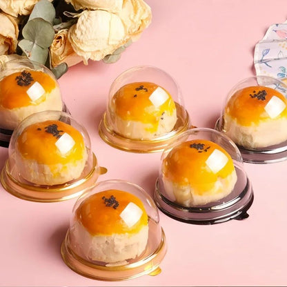 50pcs Plastic Cake Boxes for Party Supplies