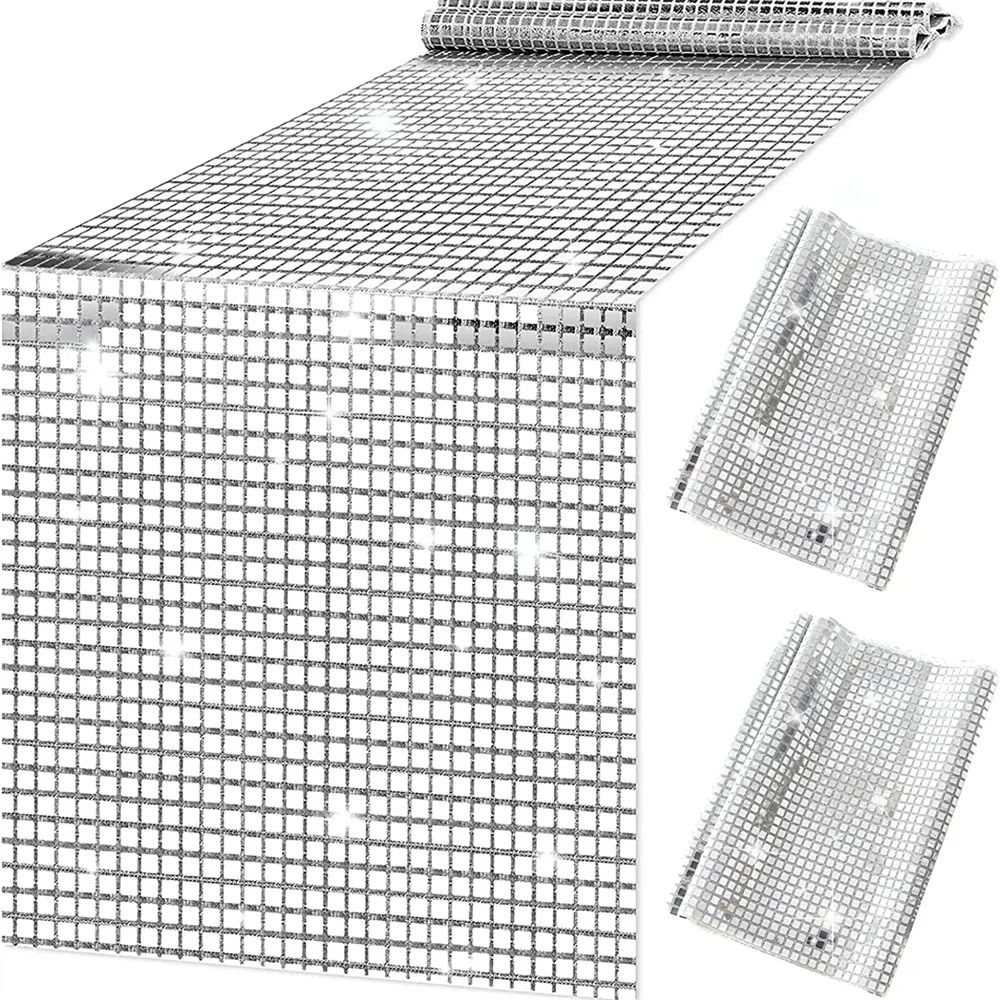 Glitter Sequin Disco Table Runner