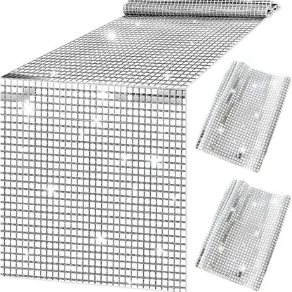 Glitter Sequin Disco Table Runner
