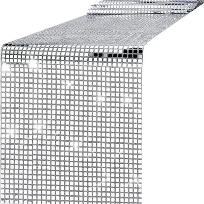 Glitter Sequin Disco Table Runner