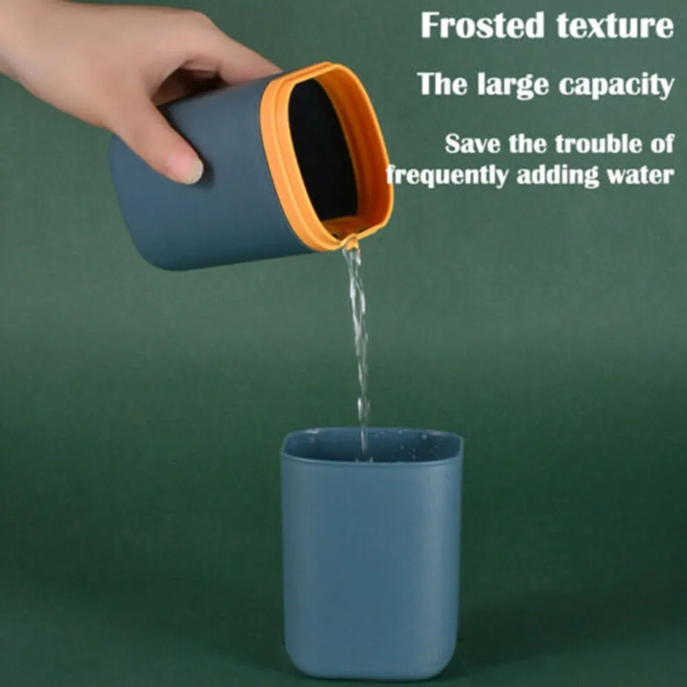 Portable Toothbrush Holder Box – Travel Camping Toothbrush Storage Organizer Case with Toothpaste Holder