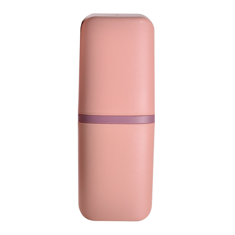 Portable Toothbrush Holder Box – Travel Camping Toothbrush Storage Organizer Case with Toothpaste Holder