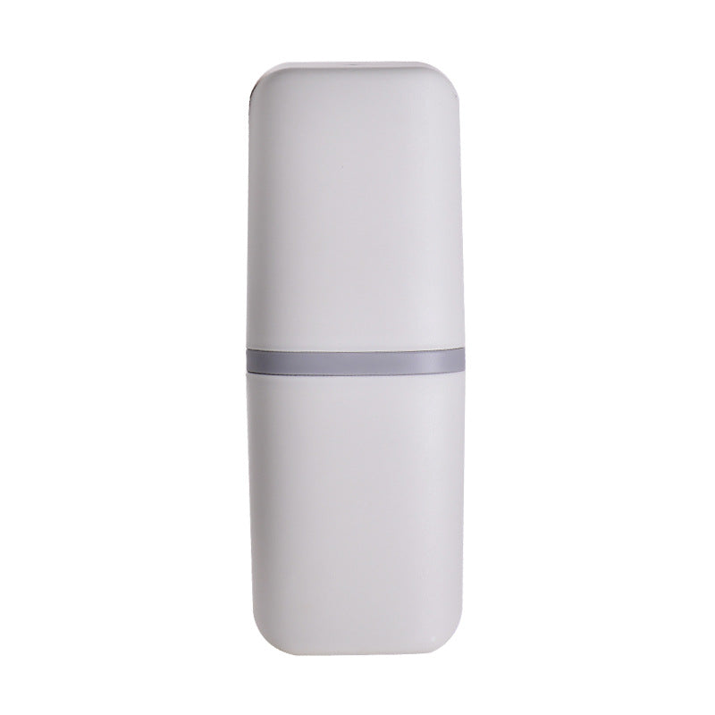 Portable Toothbrush Holder Box – Travel Camping Toothbrush Storage Organizer Case with Toothpaste Holder