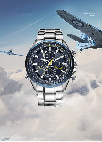 Blue Angels Men's Military Aviation Chronograph Watch Band