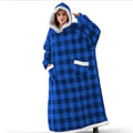 blue plaid