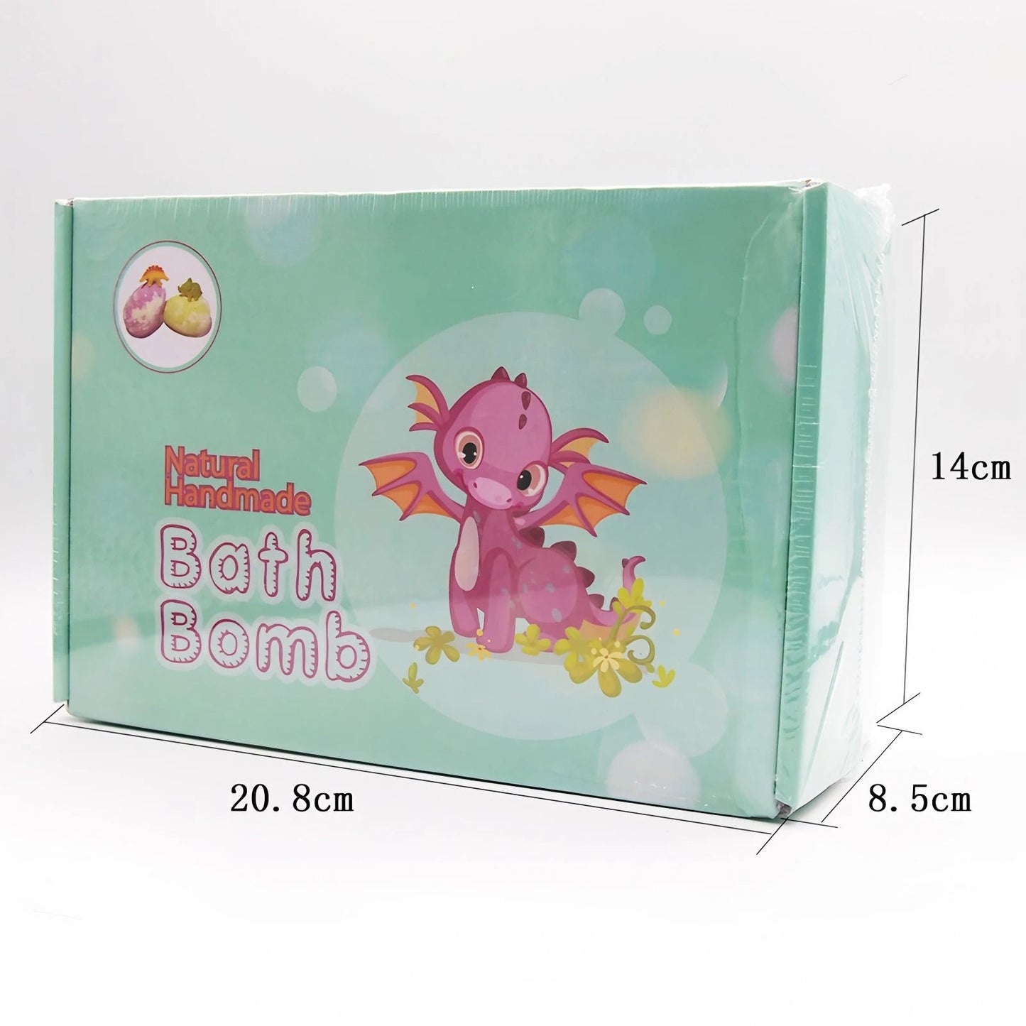 Dinosaur Egg Bath Bomb for Kids Surprise Bubble Fizz Toy