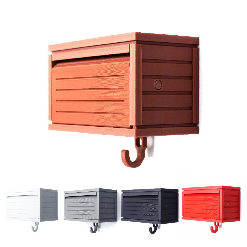 Multifunctional Funny Wall Mount Key Rack, Creative Car Garage Key Holder with Opening Door