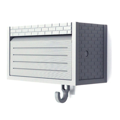 Multifunctional Funny Wall Mount Key Rack, Creative Car Garage Key Holder with Opening Door