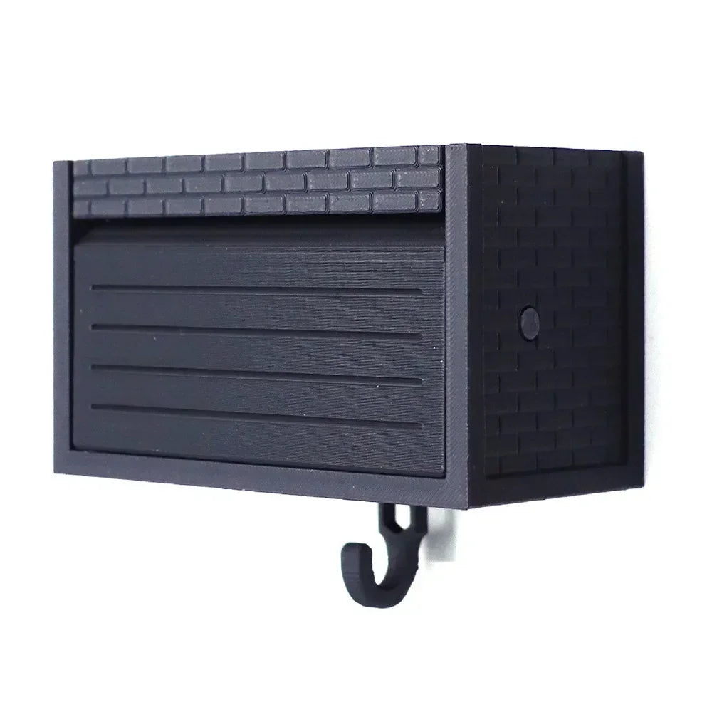 Multifunctional Funny Wall Mount Key Rack, Creative Car Garage Key Holder with Opening Door