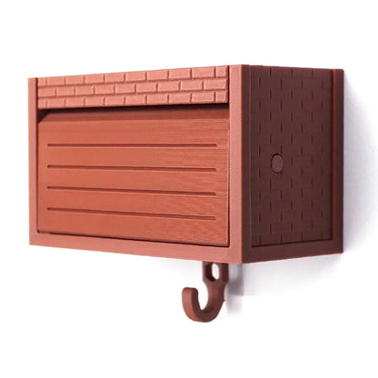 Multifunctional Funny Wall Mount Key Rack, Creative Car Garage Key Holder with Opening Door