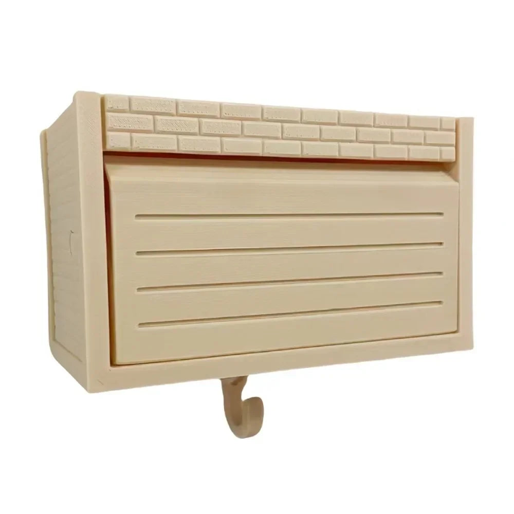 Multifunctional Funny Wall Mount Key Rack, Creative Car Garage Key Holder with Opening Door