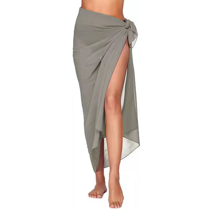 Women's Long & Short Sarong Swimsuit Cover Ups | Summer Beach Wrap Skirt & Scarf