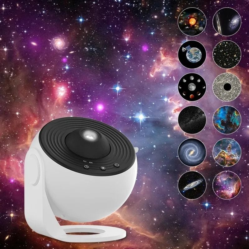 Professional Planetarium Galaxy Projector with 360° Rotation for Home