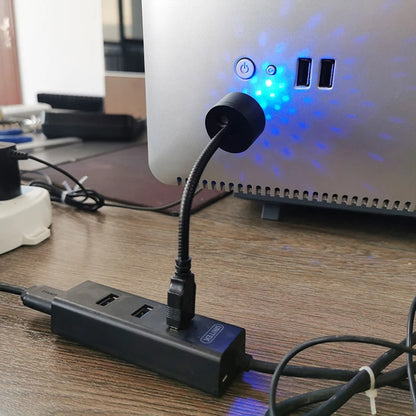 Adjustable Mini LED Car Roof Projector, USB Decorative Galaxy Lamp for Auto Roof Room Ceiling Atmosphere