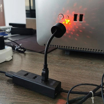 Adjustable Mini LED Car Roof Projector, USB Decorative Galaxy Lamp for Auto Roof Room Ceiling Atmosphere