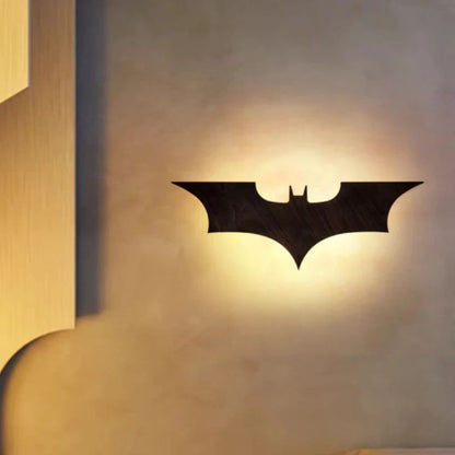 Modern Wooden LED Wall Lamp with Remote – 16-Color Dimmable Night Light