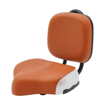 Extra Wide Bike Seat with Backrest, Comfortable Tricycle Saddle Seat with BackSupport