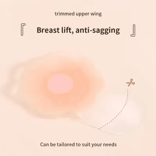 Reusable Silicone Lift Up Bra Stickers for Invisible Strapless Support