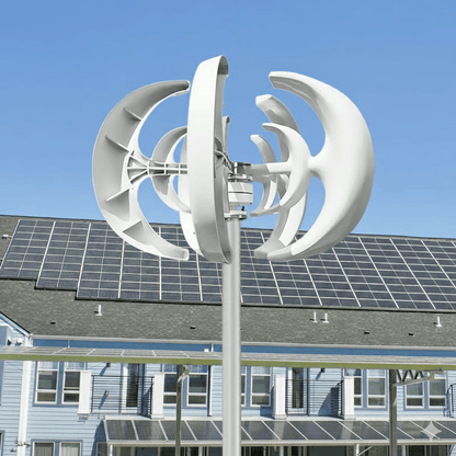 Vertical Wind Turbine Generator with MPPT Controller for Home and Farm Energy