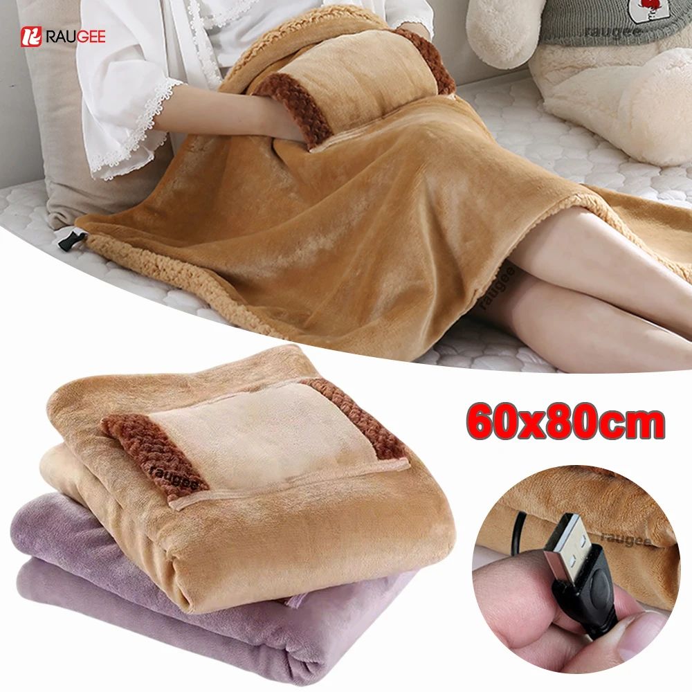 USB Rechargeable Warming Blanket Hand Warmer
