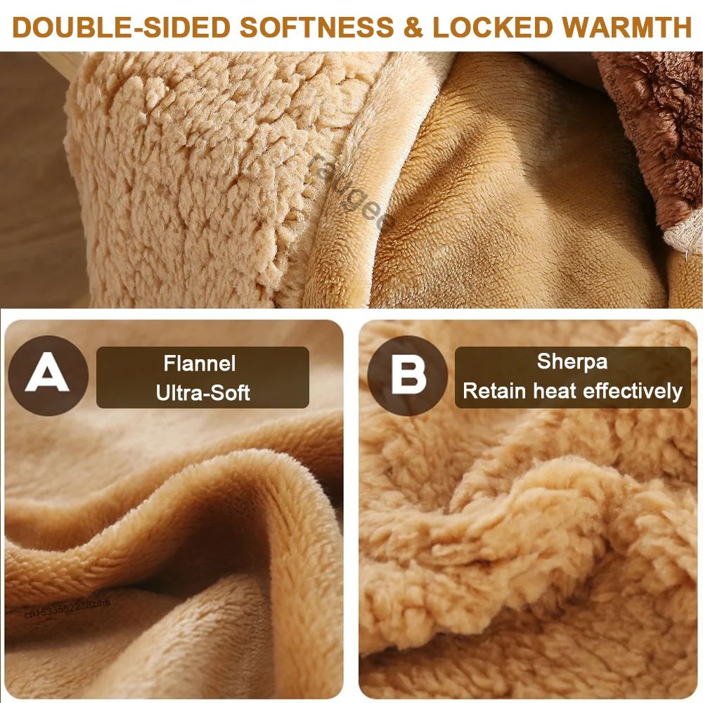 USB Rechargeable Warming Blanket Hand Warmer