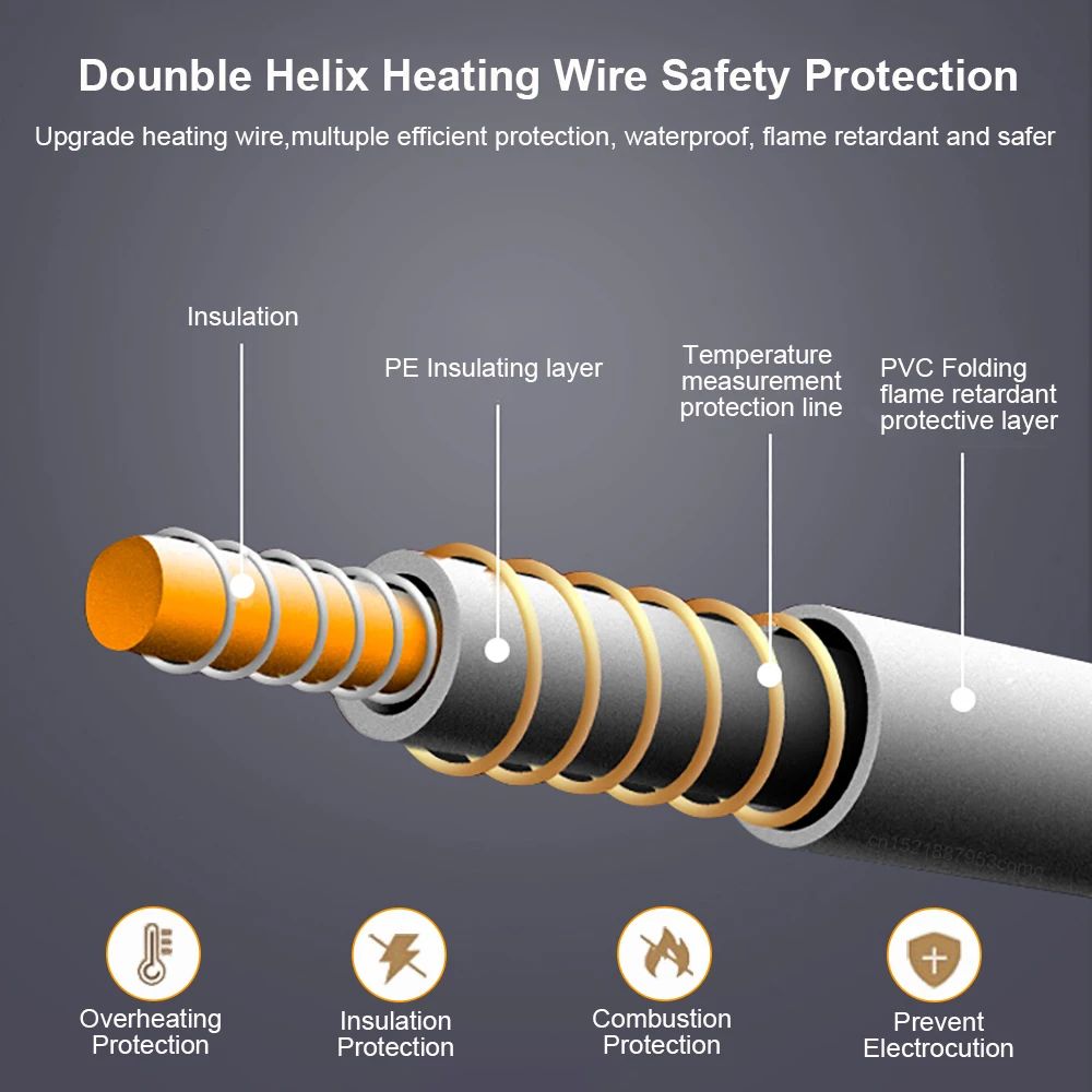 USB Rechargeable Warming Blanket Hand Warmer