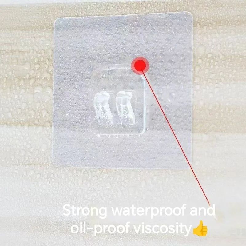 UltraHold Adhesive Wall Hooks – Heavy Duty Self Adhesive Hooks for Kitchen & Bathroom Organization