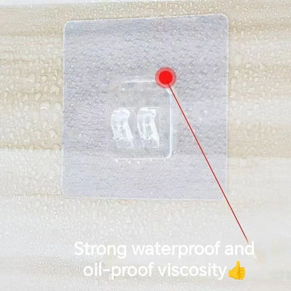 UltraHold Adhesive Wall Hooks – Heavy Duty Self Adhesive Hooks for Kitchen & Bathroom Organization