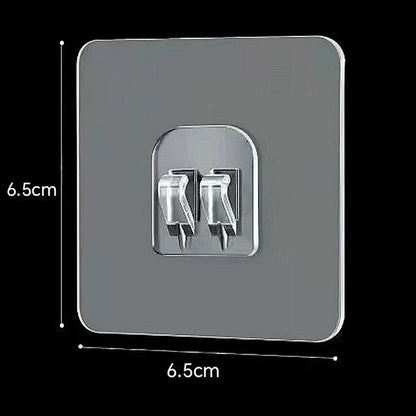 UltraHold Adhesive Wall Hooks – Heavy Duty Self Adhesive Hooks for Kitchen & Bathroom Organization