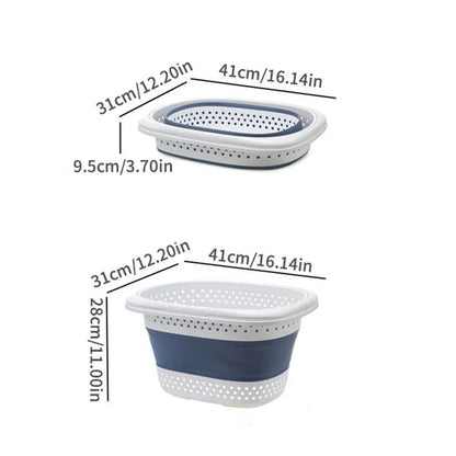 FlexPop Collapsible Laundry Basket Folding Pop Up Hamper