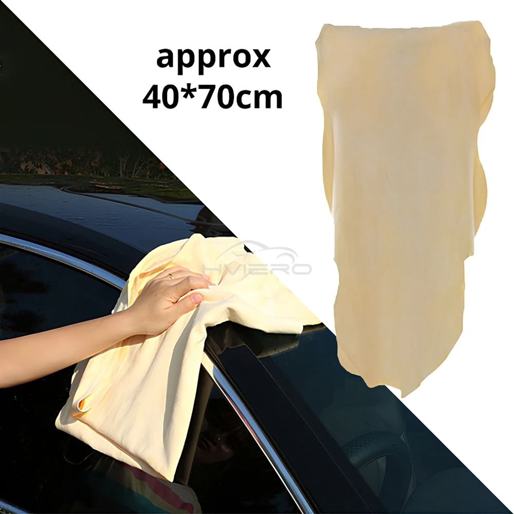 Natural Chamois Genuine Leather Drying Cloth