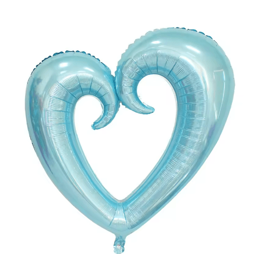 40 Inch Giant Heart Foil Balloon for Valentine and Wedding Decor