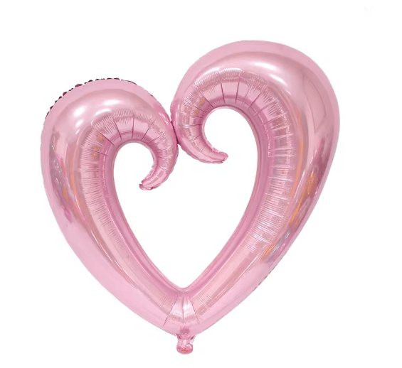 40 Inch Giant Heart Foil Balloon for Valentine and Wedding Decor