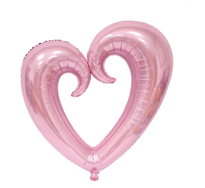 40 Inch Giant Heart Foil Balloon for Valentine and Wedding Decor