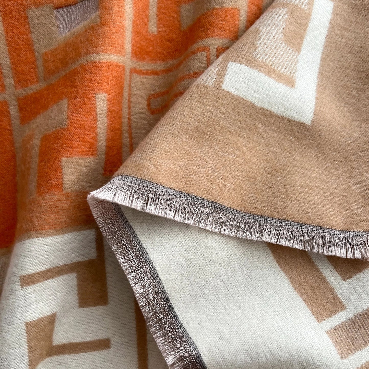 Luxury Two-Sided Print Pashmina Scarf