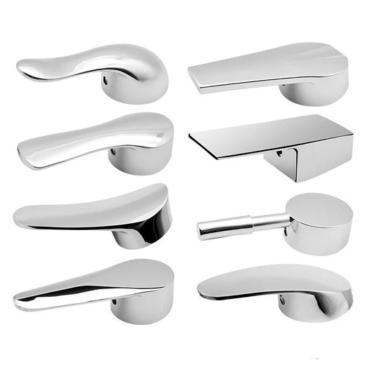 Universal replacement faucet handle (Metal, Single-Lever) for Bathroom & Kitchen Hot/Cold Control