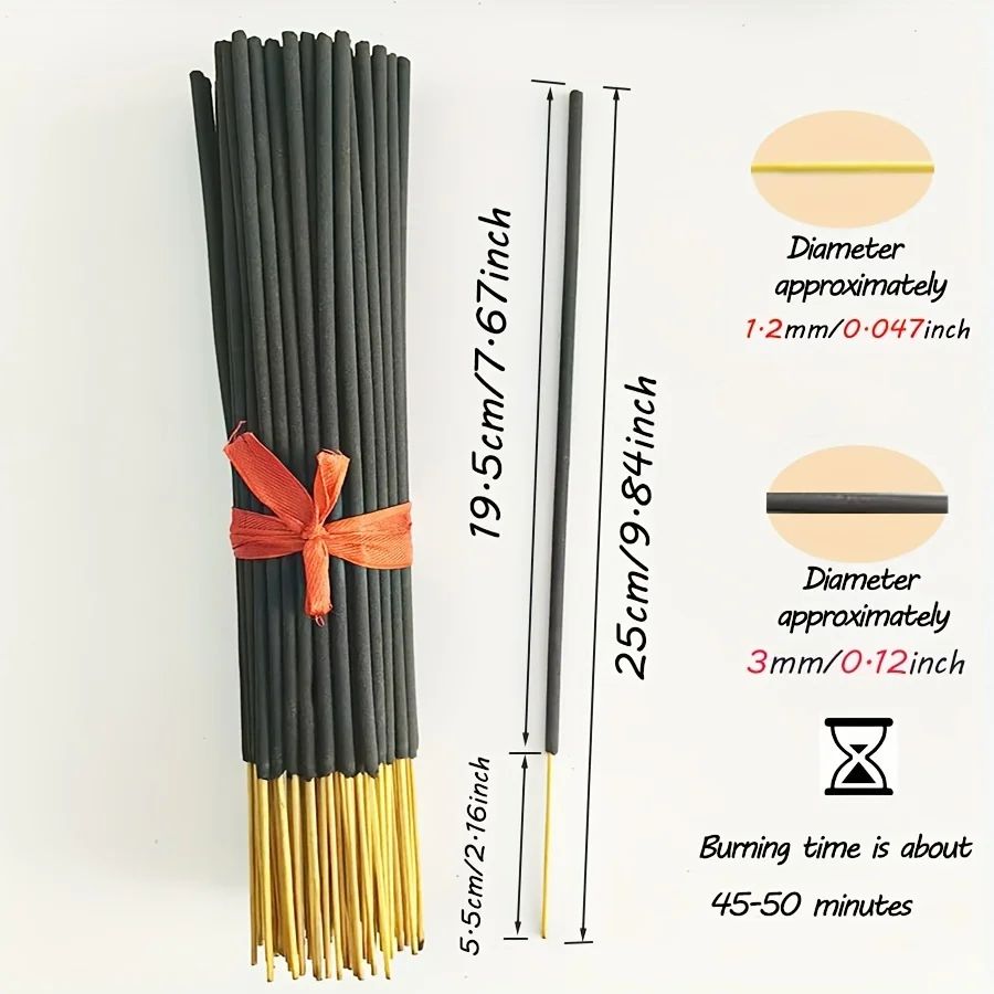 100pcs Long Burn Cherry Blossom Incense Sticks