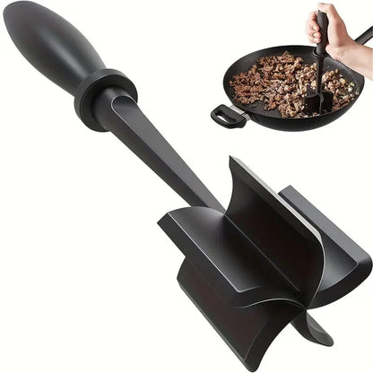 Meat Chopper & Shredder – Heat-Resistant Hamburger Meat Smasher for Ground Beef & More