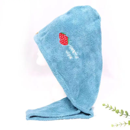 Rapid Dry Microfiber Hair Towel – Anti-Frizz Quick Dry Towel for Girls & Beach Use