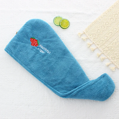 Rapid Dry Microfiber Hair Towel – Anti-Frizz Quick Dry Towel for Girls & Beach Use
