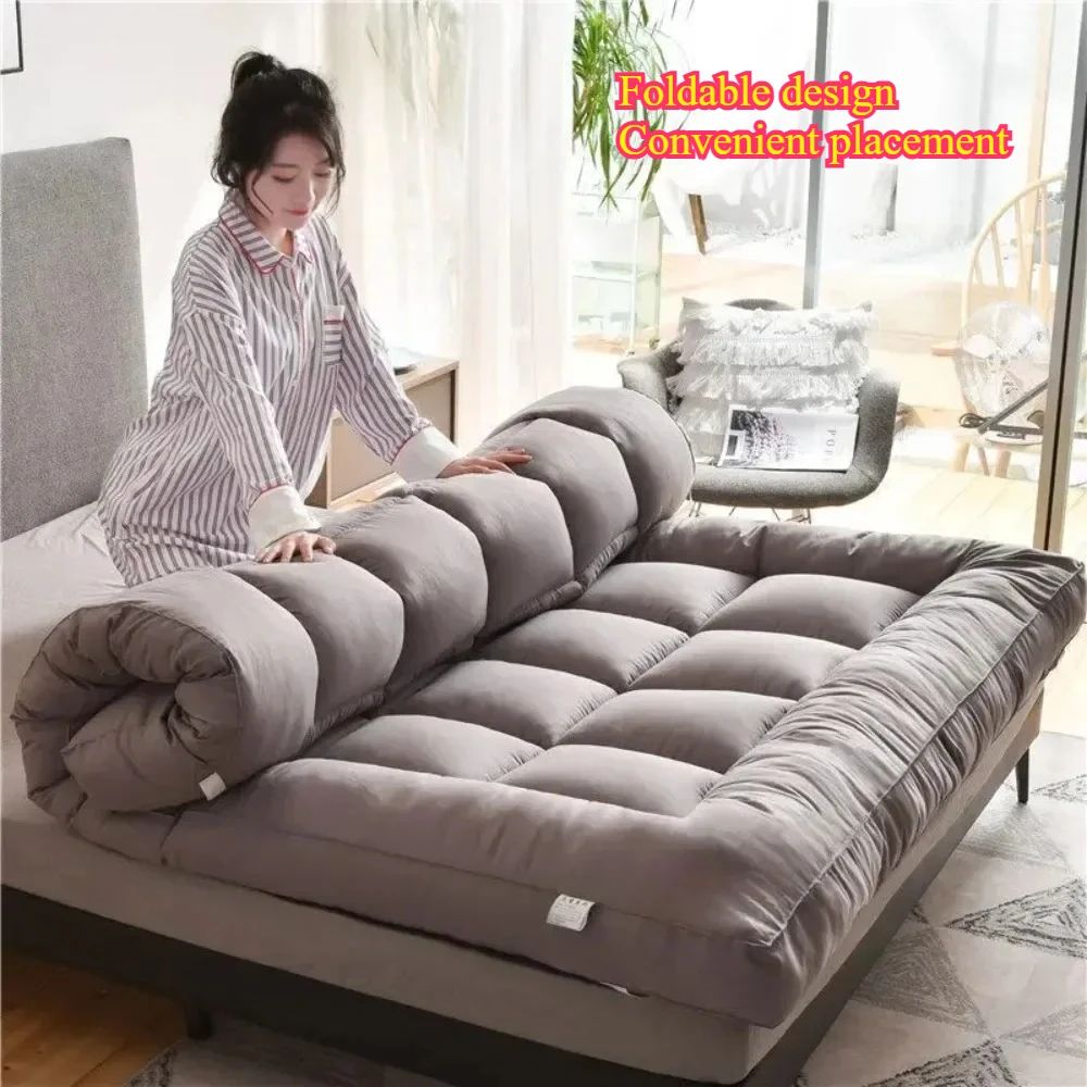 CloudRest Thick Foldable Tatami Mattress – Breathable Japanese Floor Bed for Dorm & Adult Use