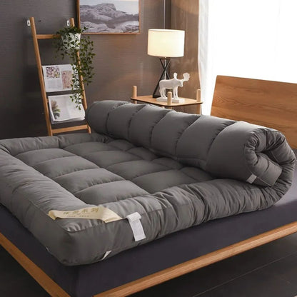 CloudRest Thick Foldable Tatami Mattress – Breathable Japanese Floor Bed for Dorm & Adult Use