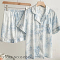 blue shorts
