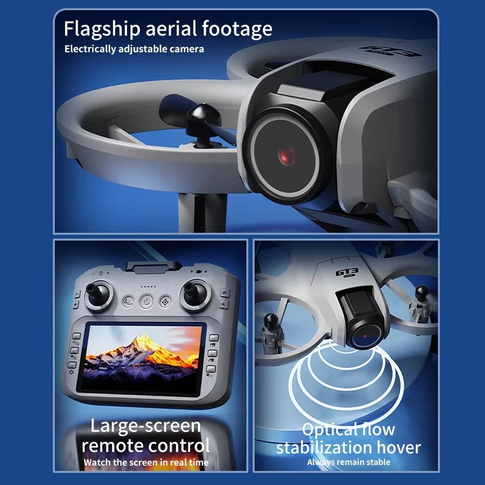 SkyVision Pro 8K GPS Drone with Dual Camera and Obstacle Avoidance