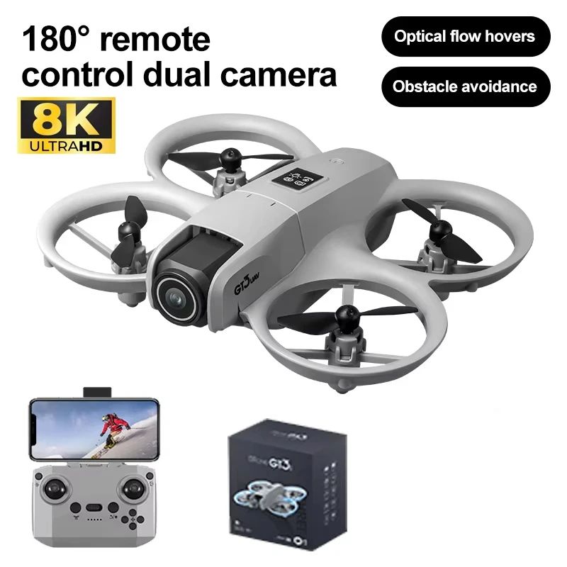 SkyVision Pro 8K GPS Drone with Dual Camera and Obstacle Avoidance