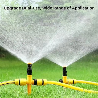 360° Automatic Rotating Garden Sprinkler – Lawn Irrigation Sprinkler & Garden Watering System